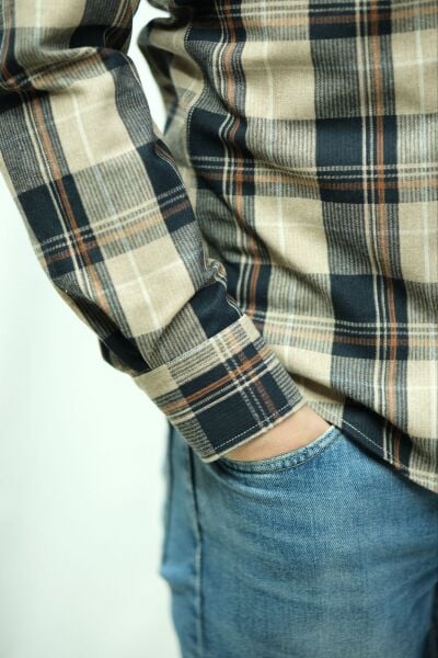 Kışlık Kort Gömlek Çift Cep 750k-25k-3