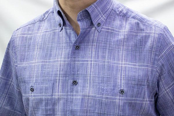 Kısa Kol Poplin Çift cepli 675-25kby-43