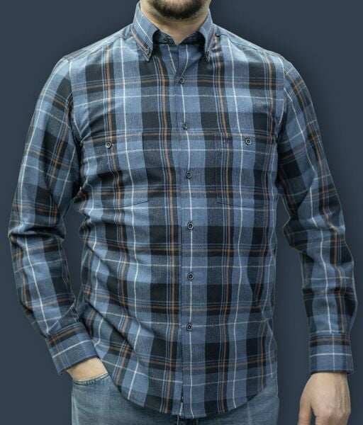 Kışlık Kort Gömlek Çift Cep 750k-25k-4