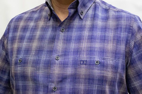 Kısa Kol Poplin Çift cepli 675-25dsy-4