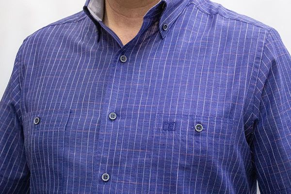 Kısa Kol Poplin Çift cepli 675-25dsy-5