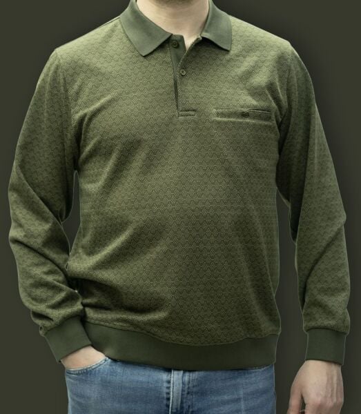 Sweatshirt Erdal Tabak Örme SW25-05 Haki