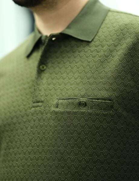 Sweatshirt Erdal Tabak Örme SW25-05 Haki