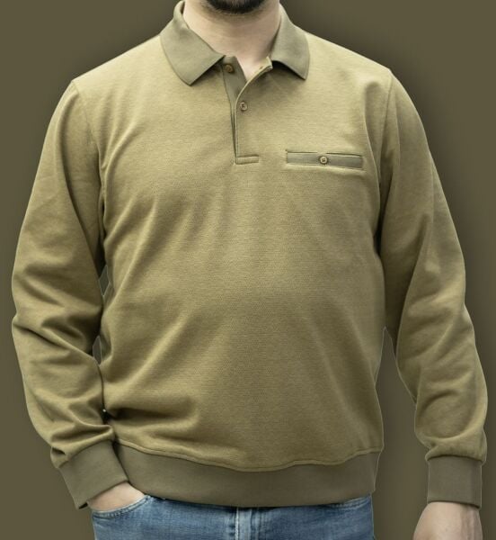 Sweatshirt Erdal Tabak Örme SW25-06 S.Kahve