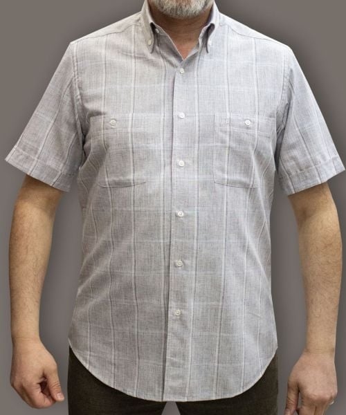 Kısa Kol Keten Pamuk 675-25dsy-12