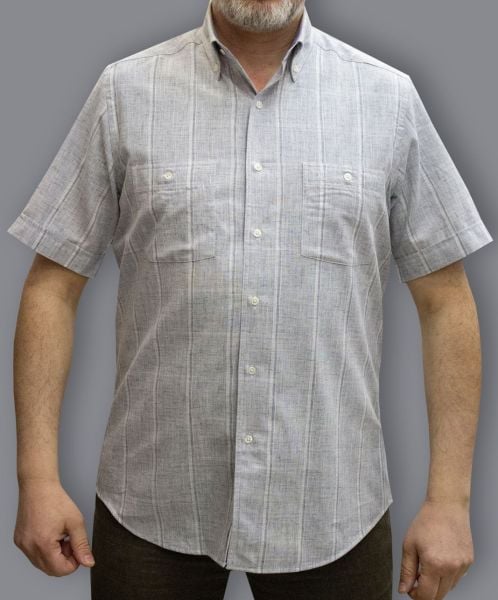 Kısa Kol Keten Pamuk 675-25dsy-13