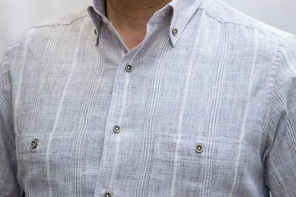 Kısa Kol Keten Pamuk 675-25dsy-17