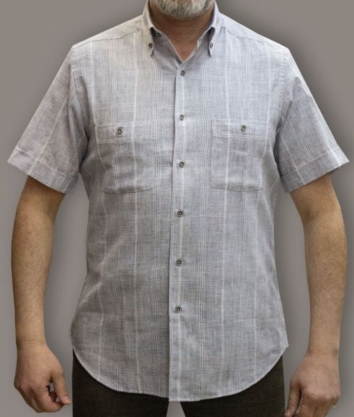 Kısa Kol Keten Pamuk 675-25dsy-17