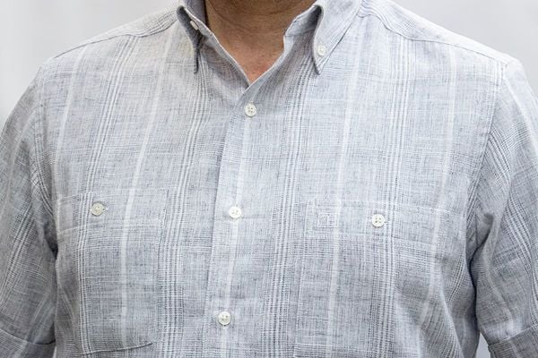 Kısa Kol Keten Pamuk 675-25dsy-18