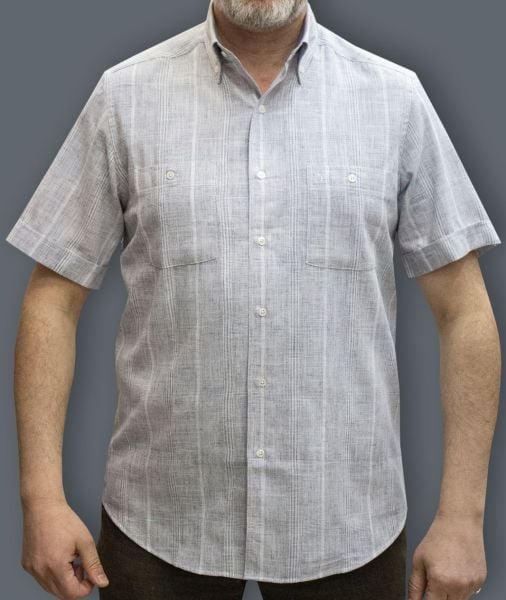 Kısa Kol Keten Pamuk 675-25dsy-18