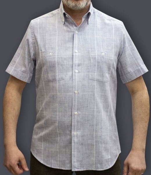 Kısa Kol Keten Pamuk 675-25dsy-19