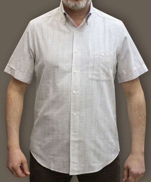 Kısa Kol Keten Pamuk 675-25dsy-21