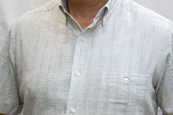 Kısa Kol Keten Pamuk 675-25dsy-22