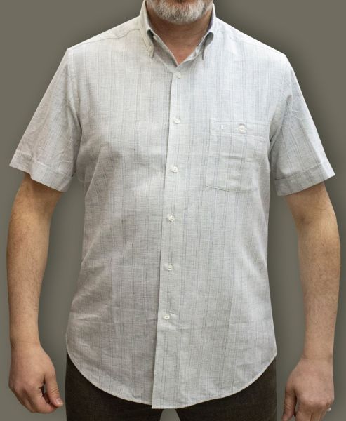 Kısa Kol Keten Pamuk 675-25dsy-22