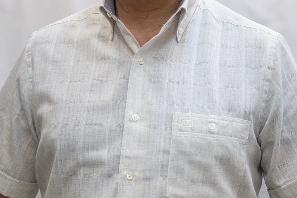 Kısa Kol Keten Pamuk 675-25dsy-27