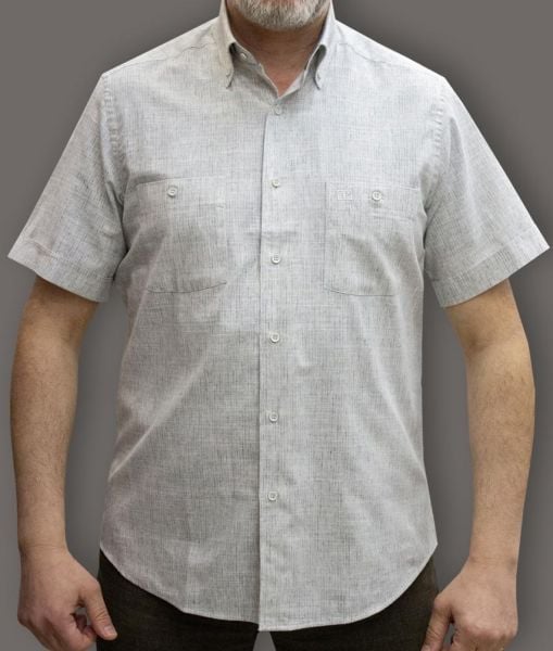 Kısa Kol Keten Pamuk 675-25dsy-28