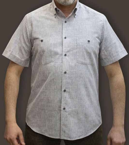 Kısa Kol Keten Pamuk 675-25dsy-30