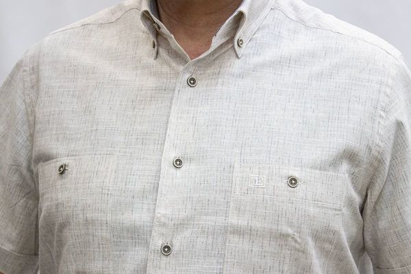 Kısa Kol Keten Pamuk 675-25dsy-31