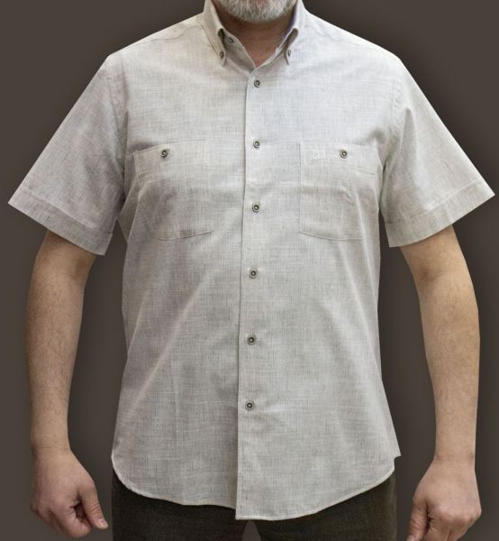 Kısa Kol Keten Pamuk 675-25dsy-31