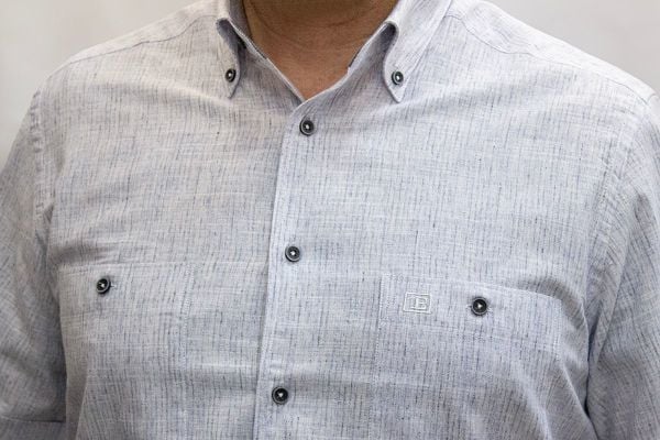 Kısa Kol Keten Pamuk 675-25dsy-32