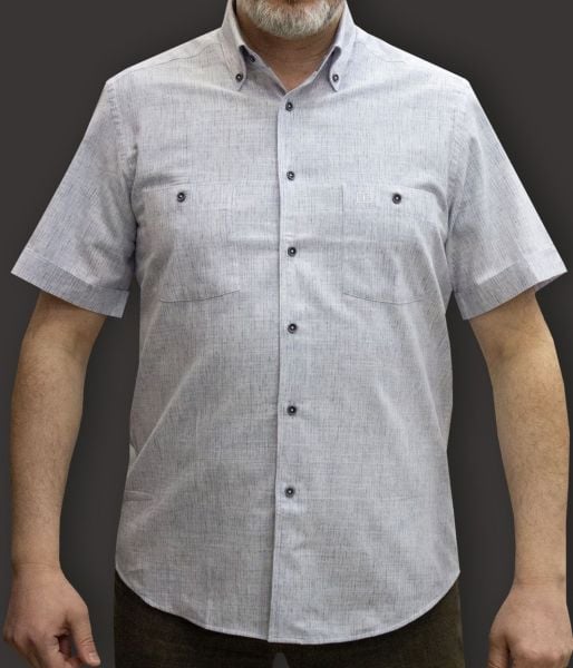 Kısa Kol Keten Pamuk 675-25dsy-32