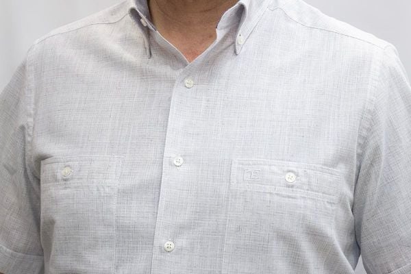 Kısa Kol Keten Pamuk 675-25dsy-33