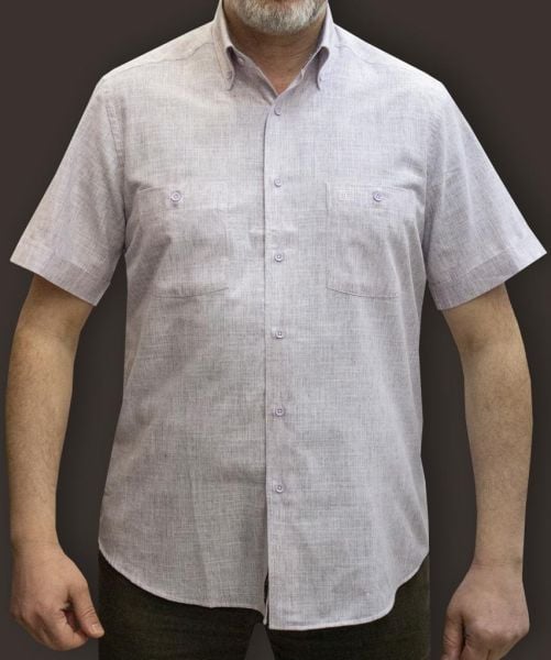 Kısa Kol Keten Pamuk 675-25dsy-34