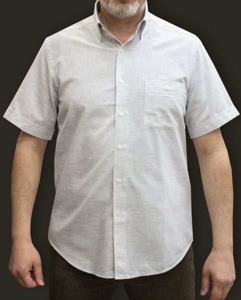 Kısa Kol Keten Pamuk 675-25dsy-37