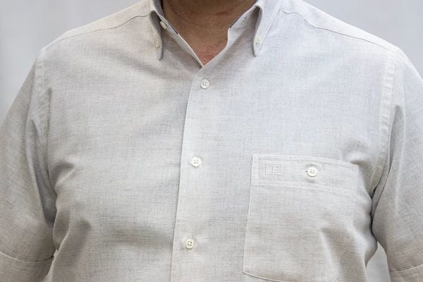 Kısa Kol Keten Pamuk 675-25dsy-38