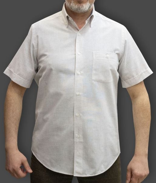 Kısa Kol Keten Pamuk 675-25dsy-38