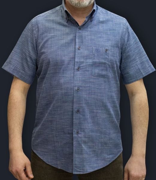 Kısa Kol Keten Pamuk 675-25dsy-45